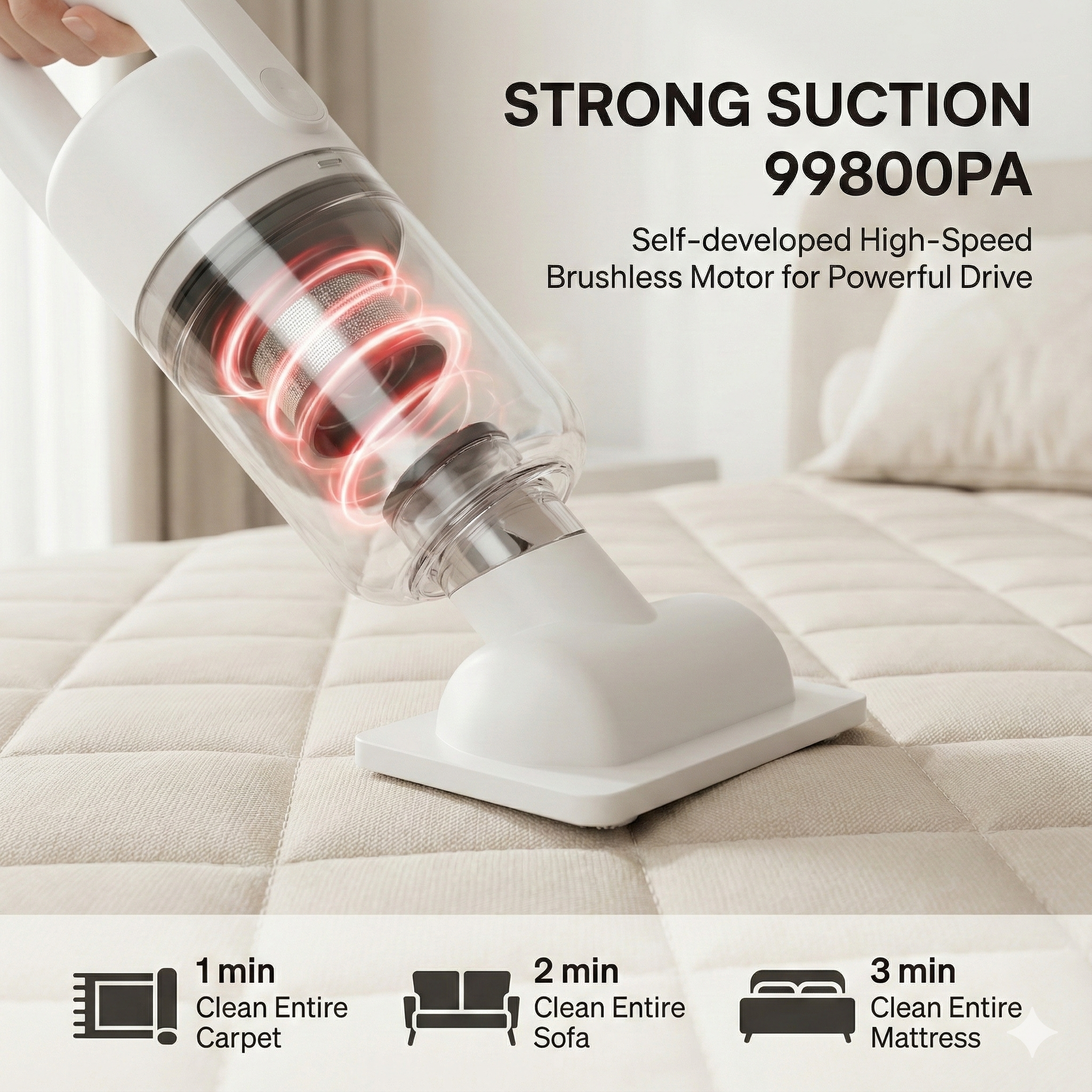 Pet Hair Vacuum & Grooming Tool