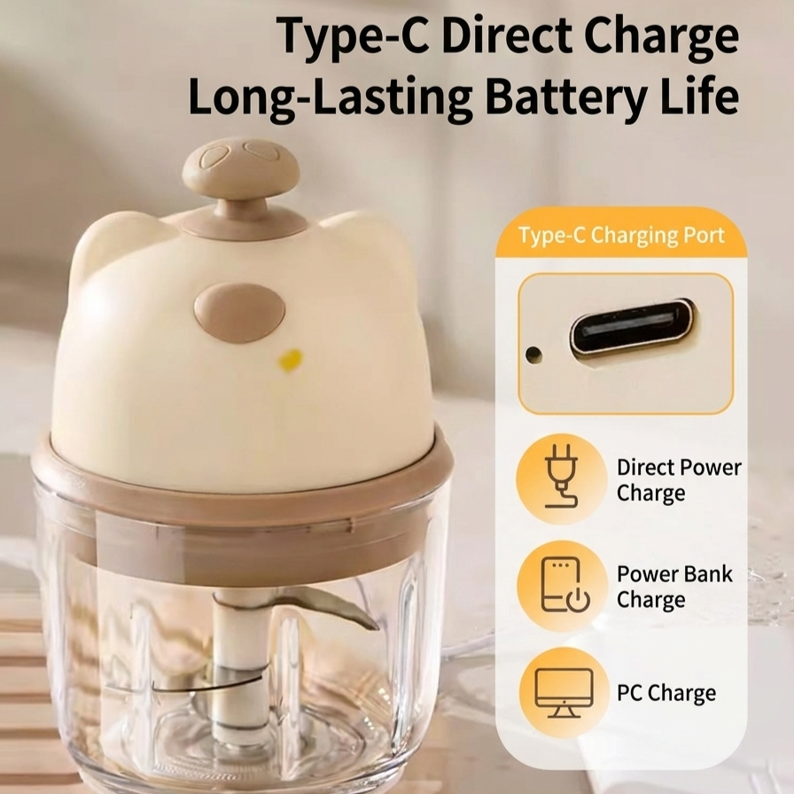 The Ultimate Mini Wireless Kitchen Chopper
